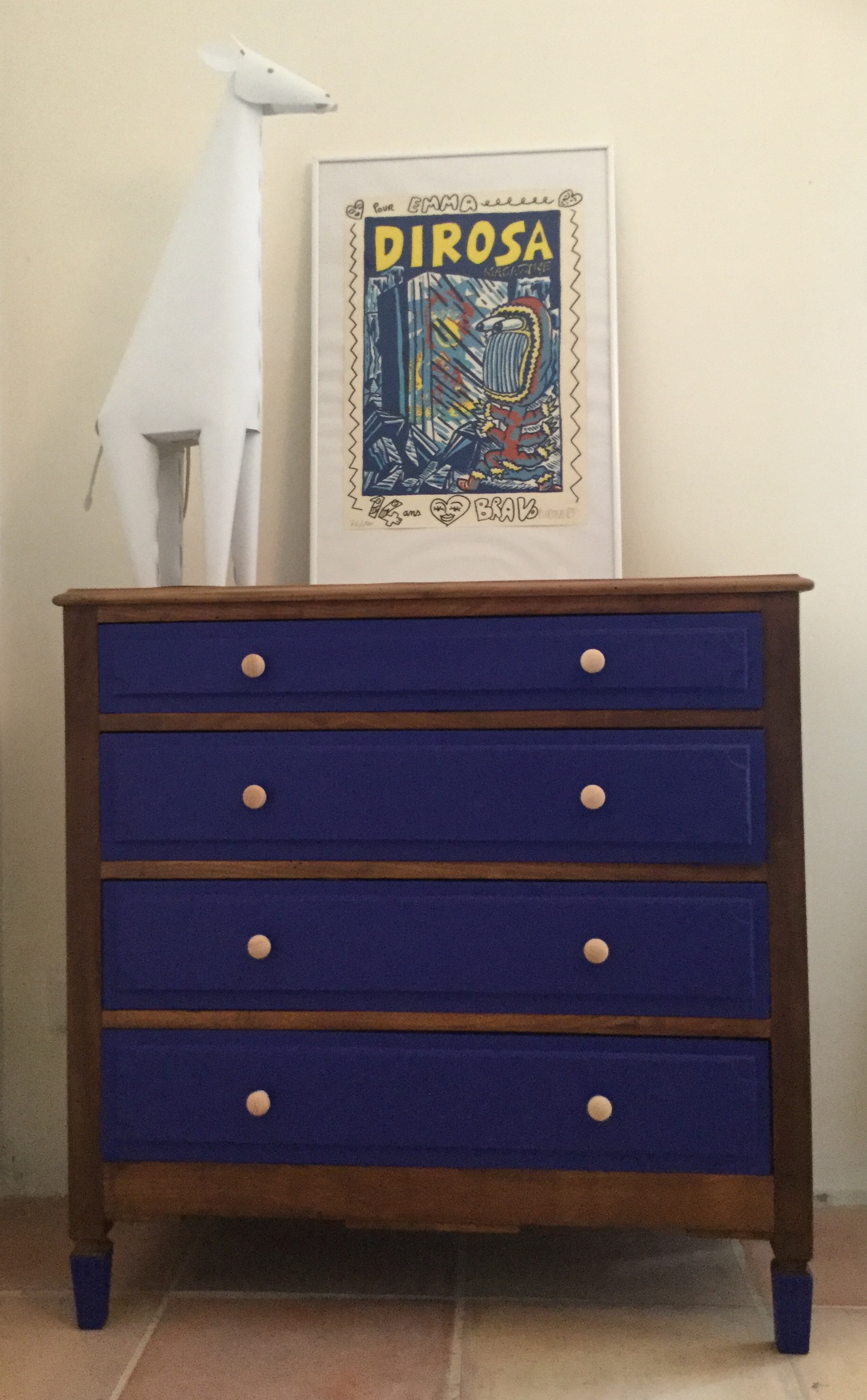 Une commode rénovée – Les souris de Paris