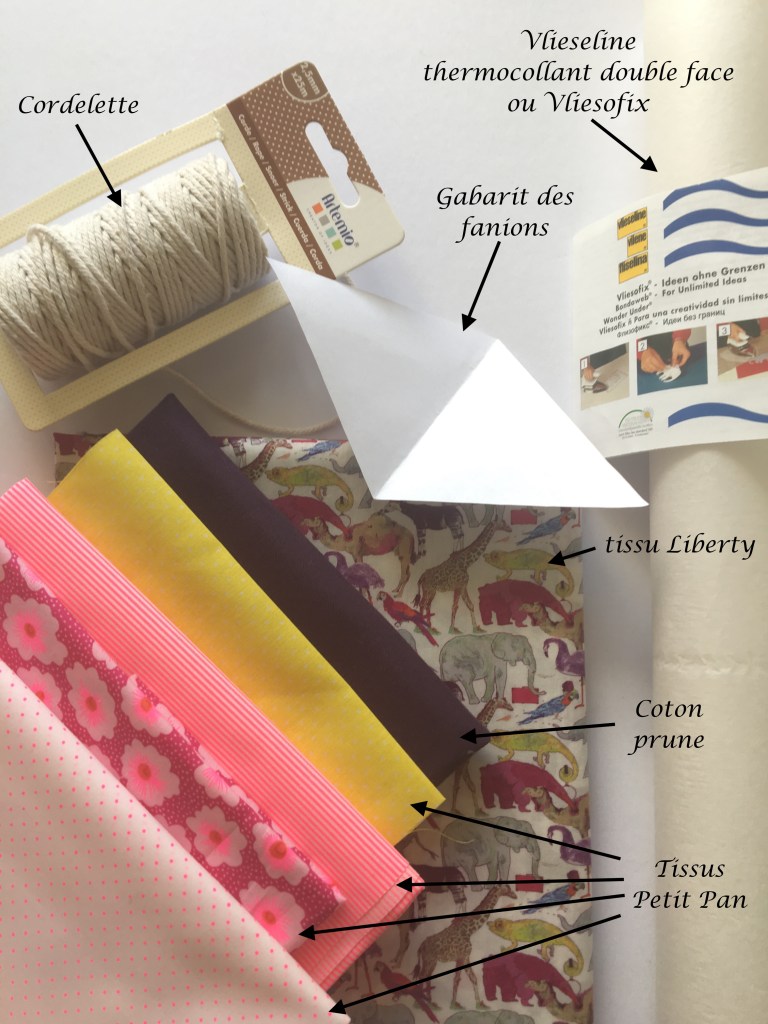 Liste des fournitures