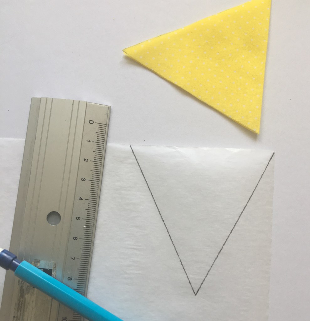 Triangle de thermocollant