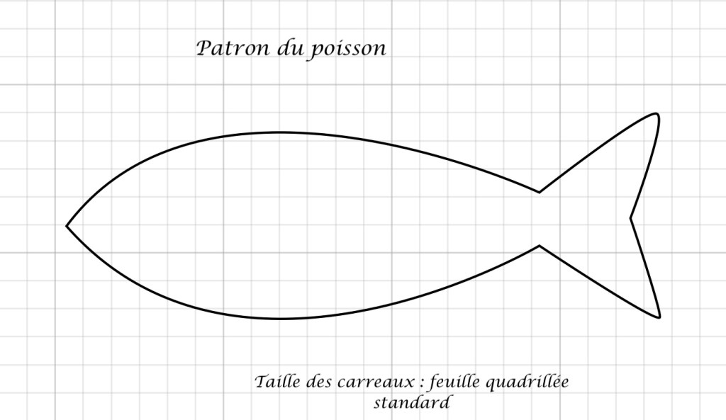 Patron papier quadrillé