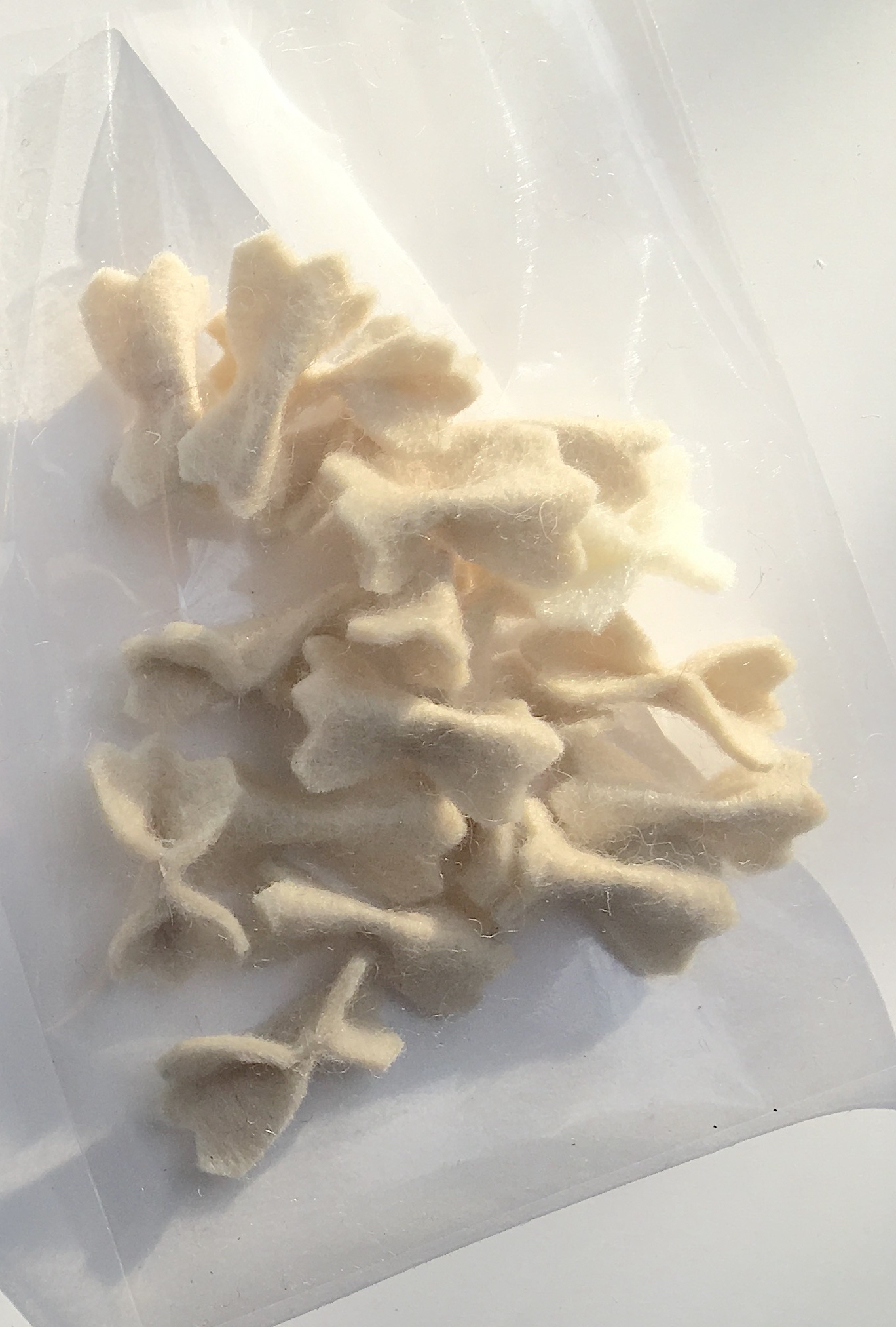 Farfalles terminées