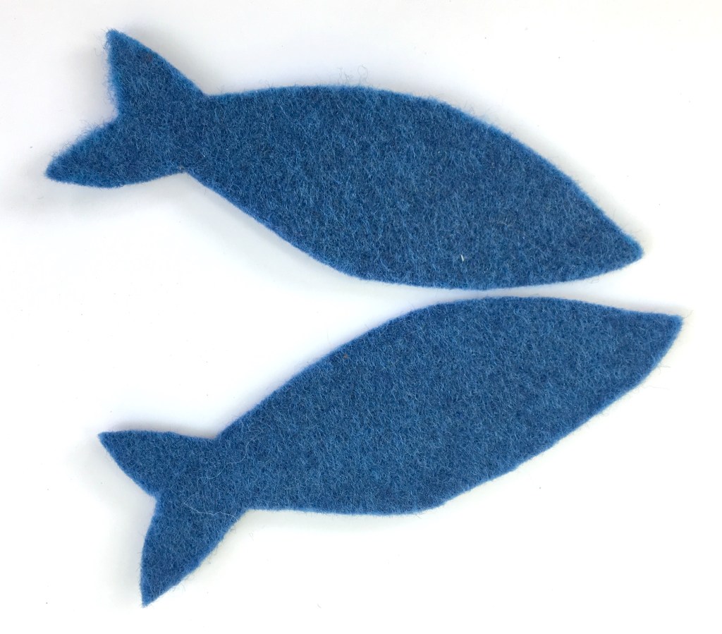 Les deux parties du poisson