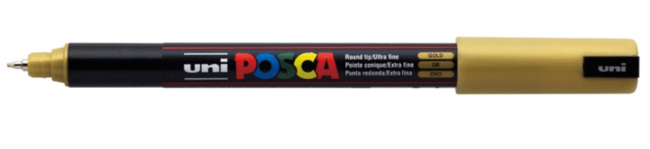 Marqueur Posca or