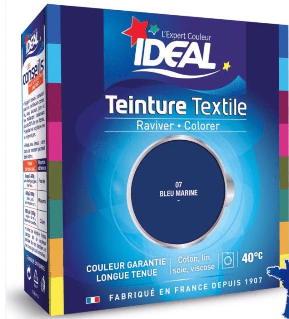 Teinture bleu marine