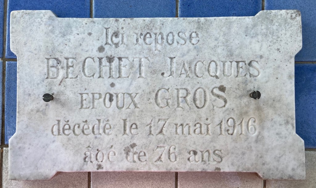 Plaque nettoyée