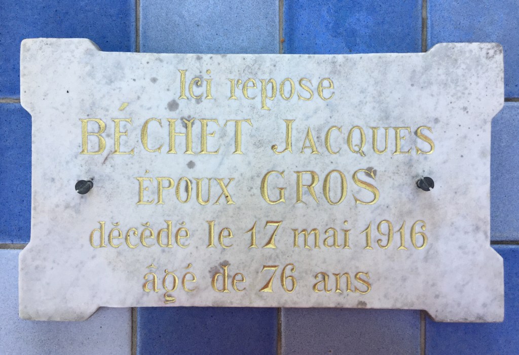 Plaque terminée