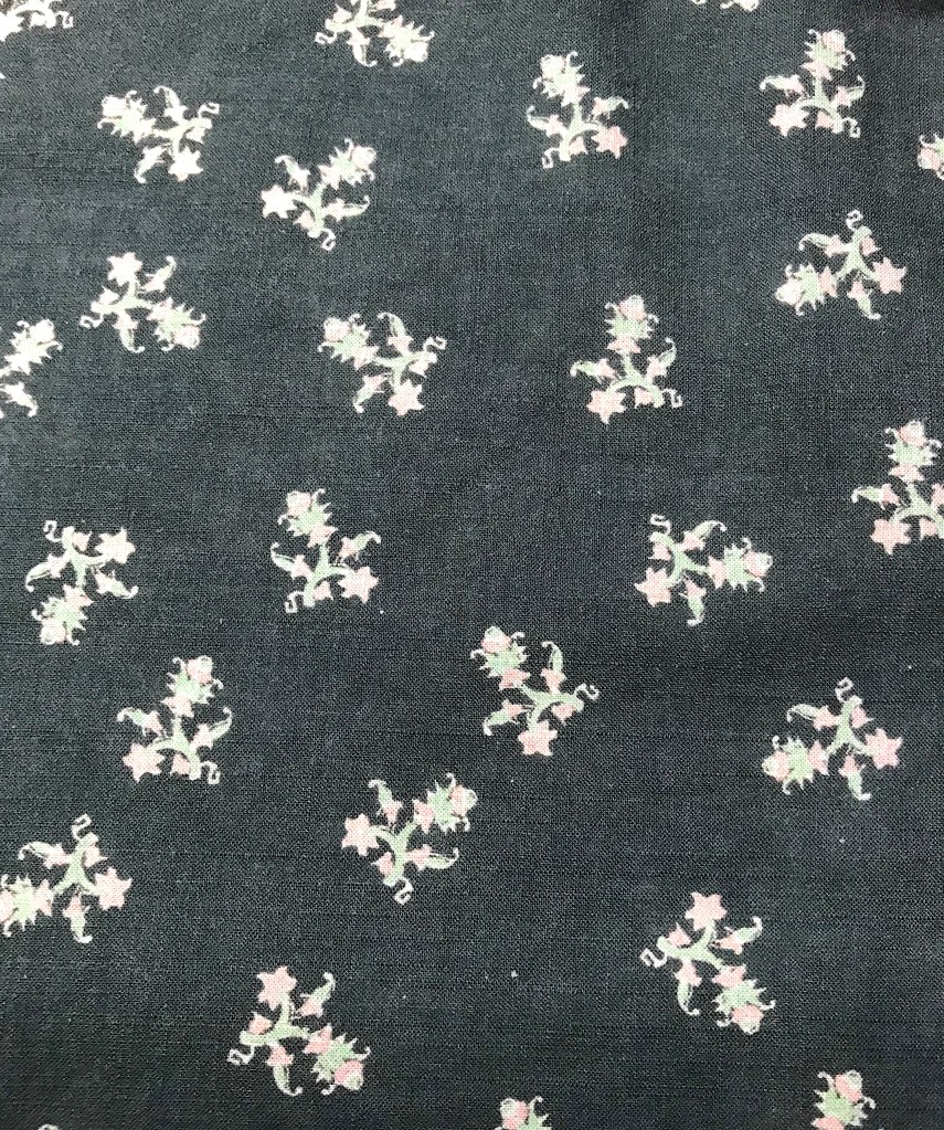 Motif fleur agrandi