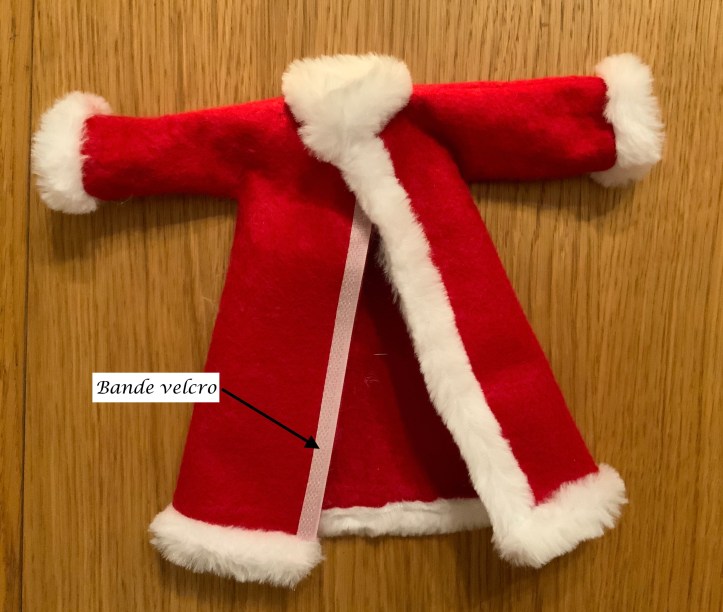 Col et bandes velcro