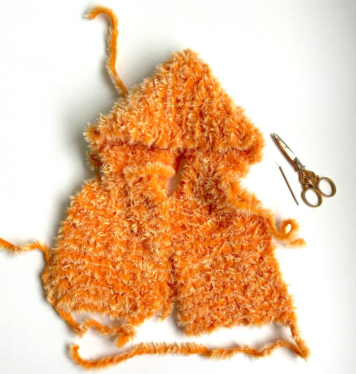 Fin de la partie tricot