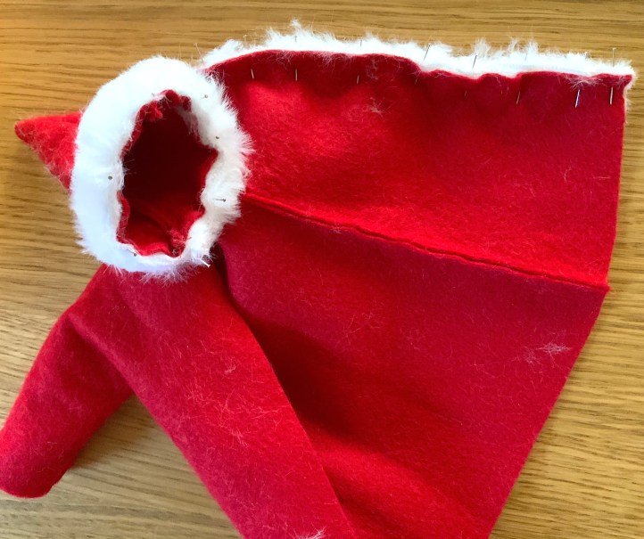 Pose des bandes de fourrure