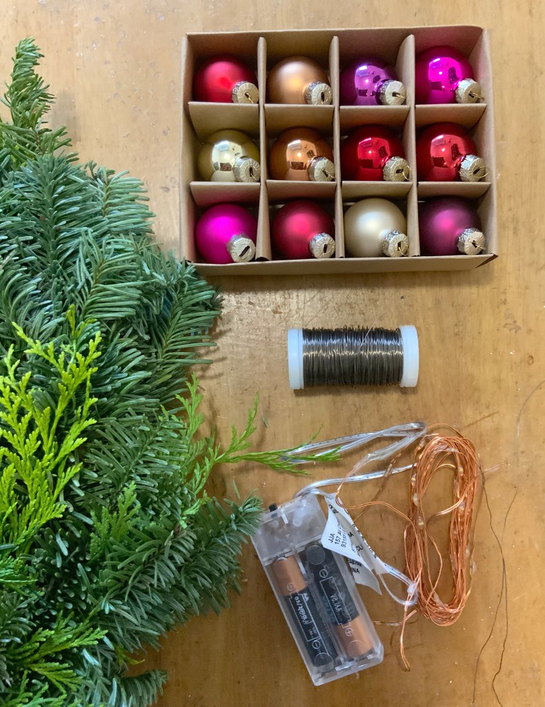 Fournitures gros plan