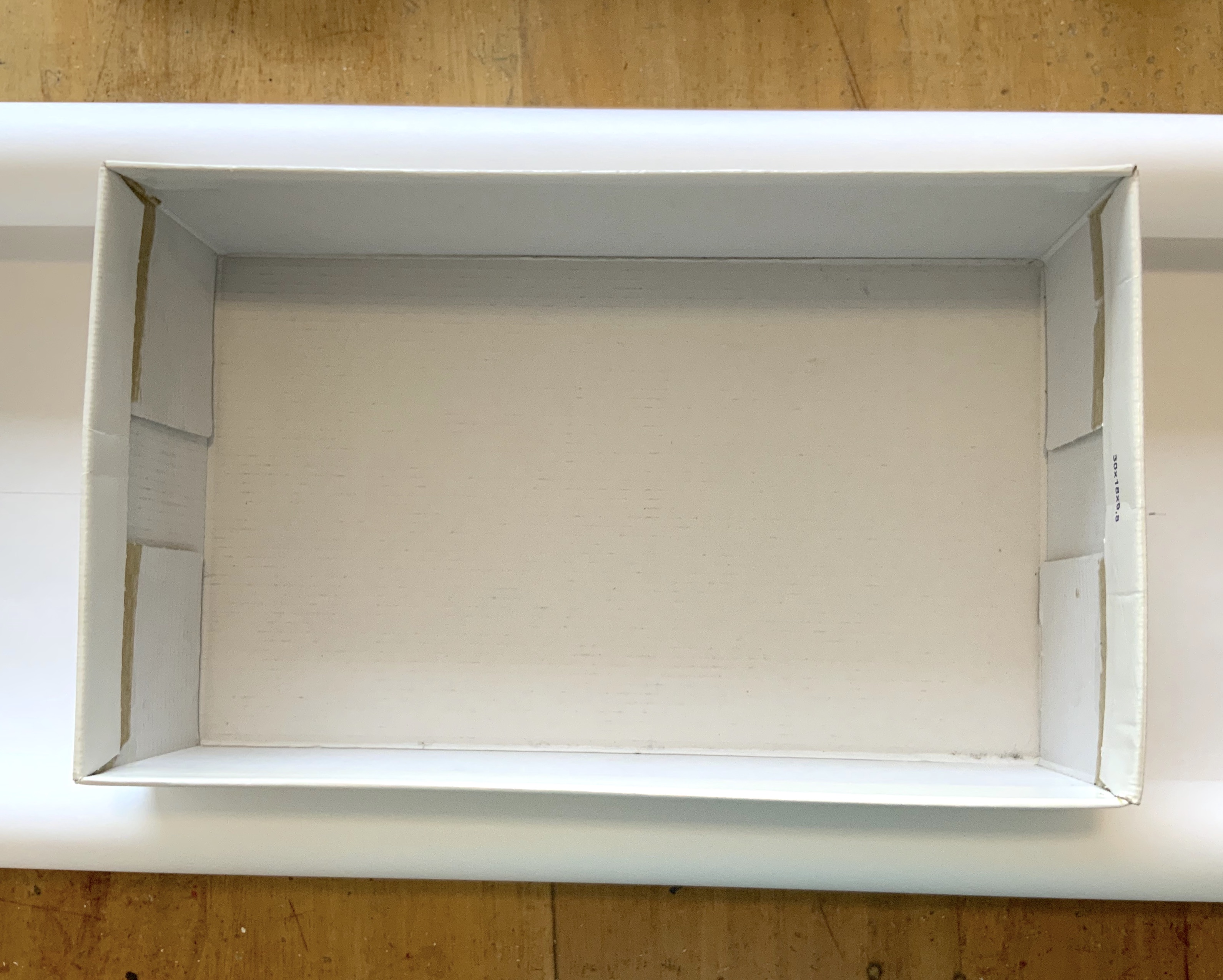 Partie basse de la boîte 