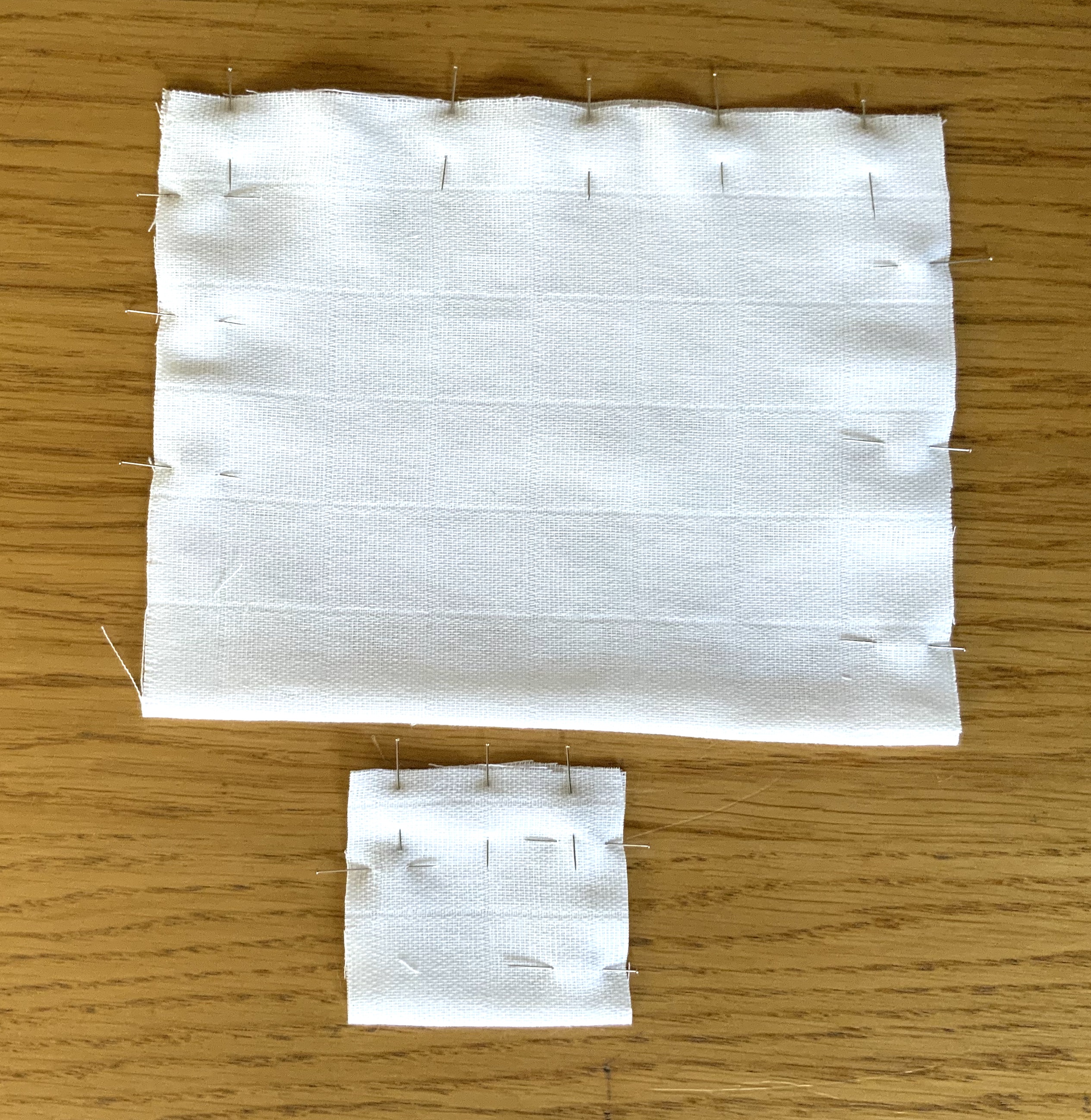 Préparation des coutures