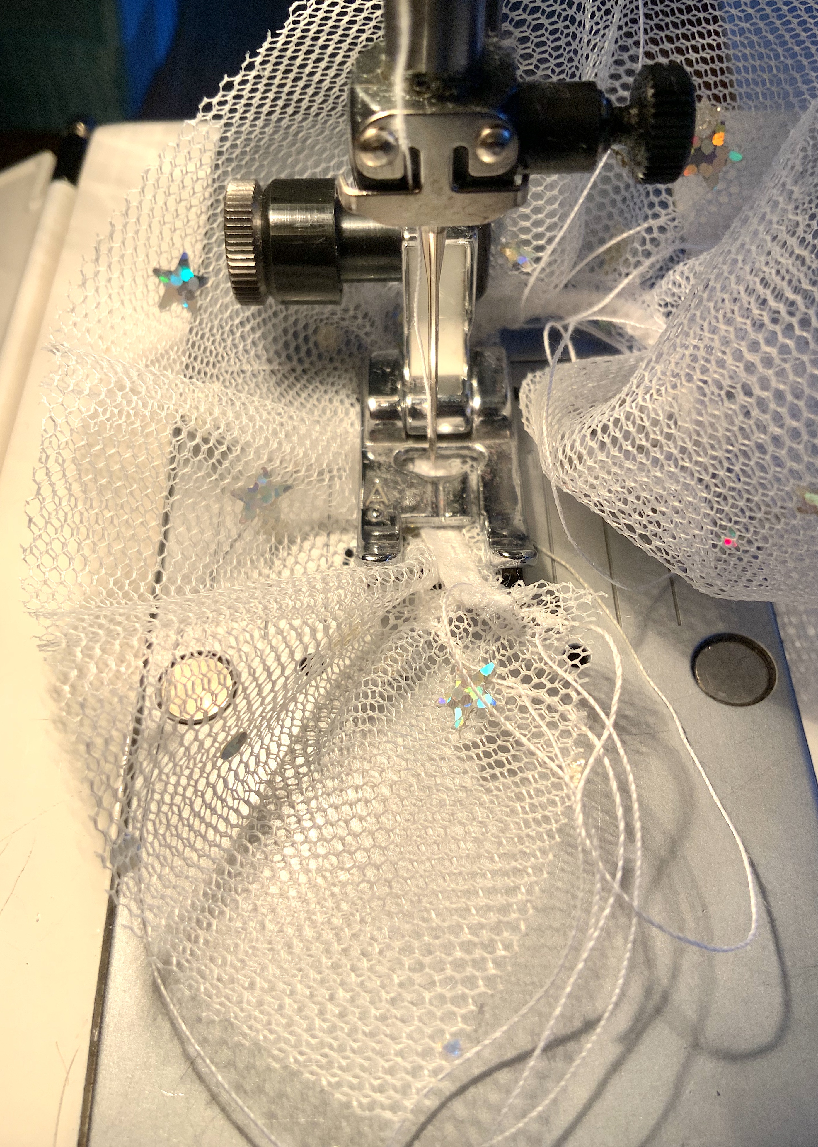 Couture de l'élastique