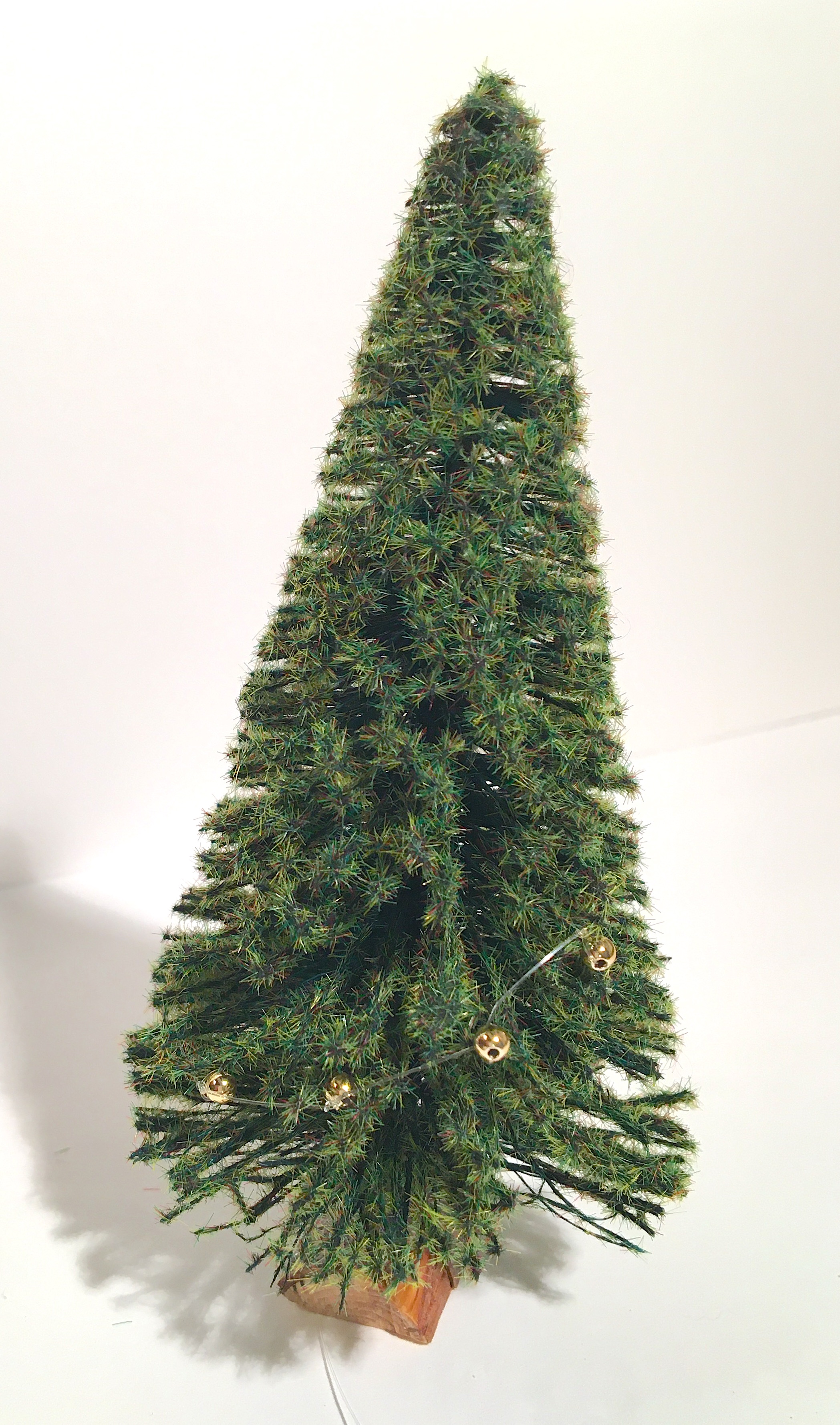 Placement de la première guirlande