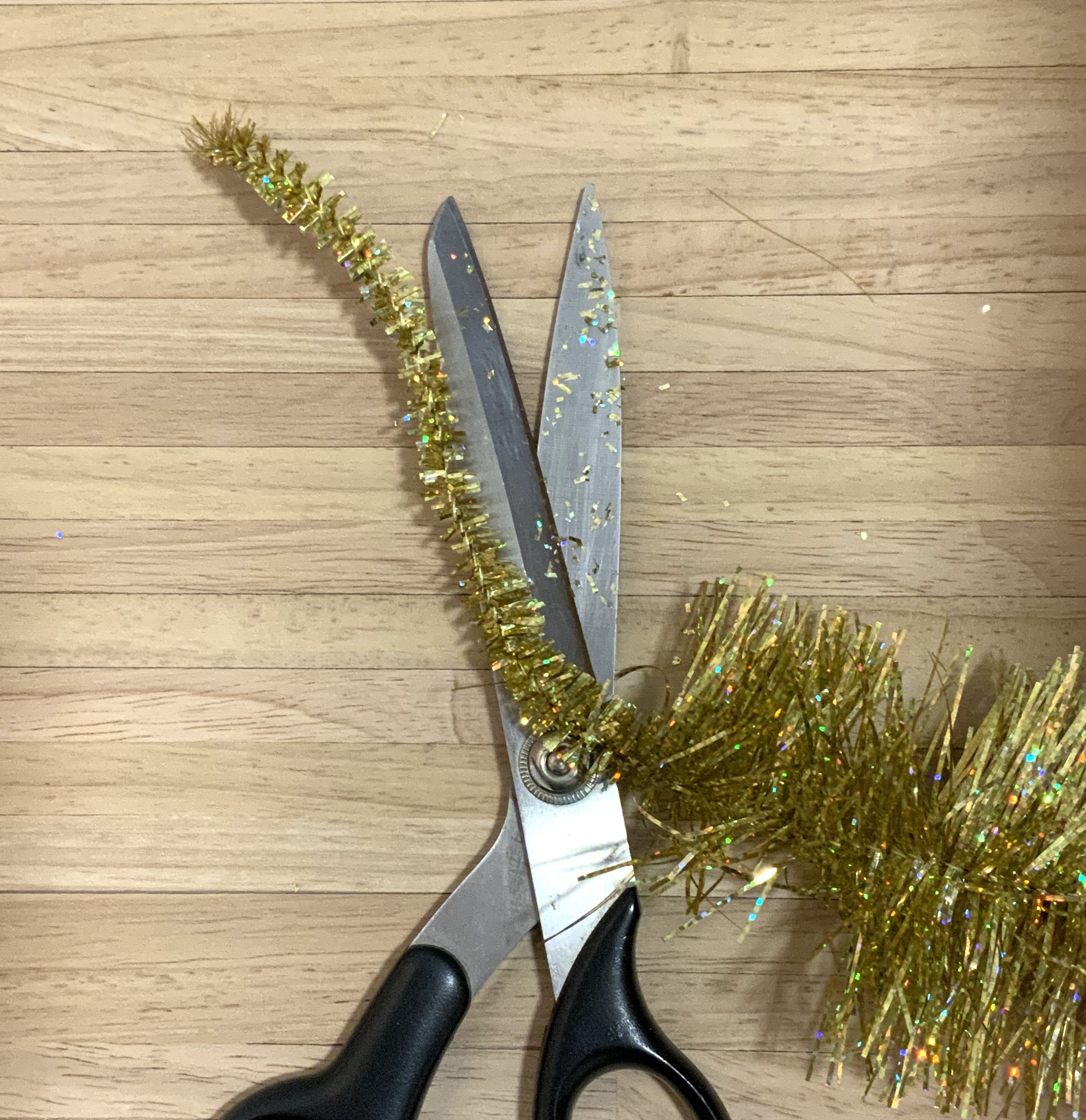 Taille de la guirlande