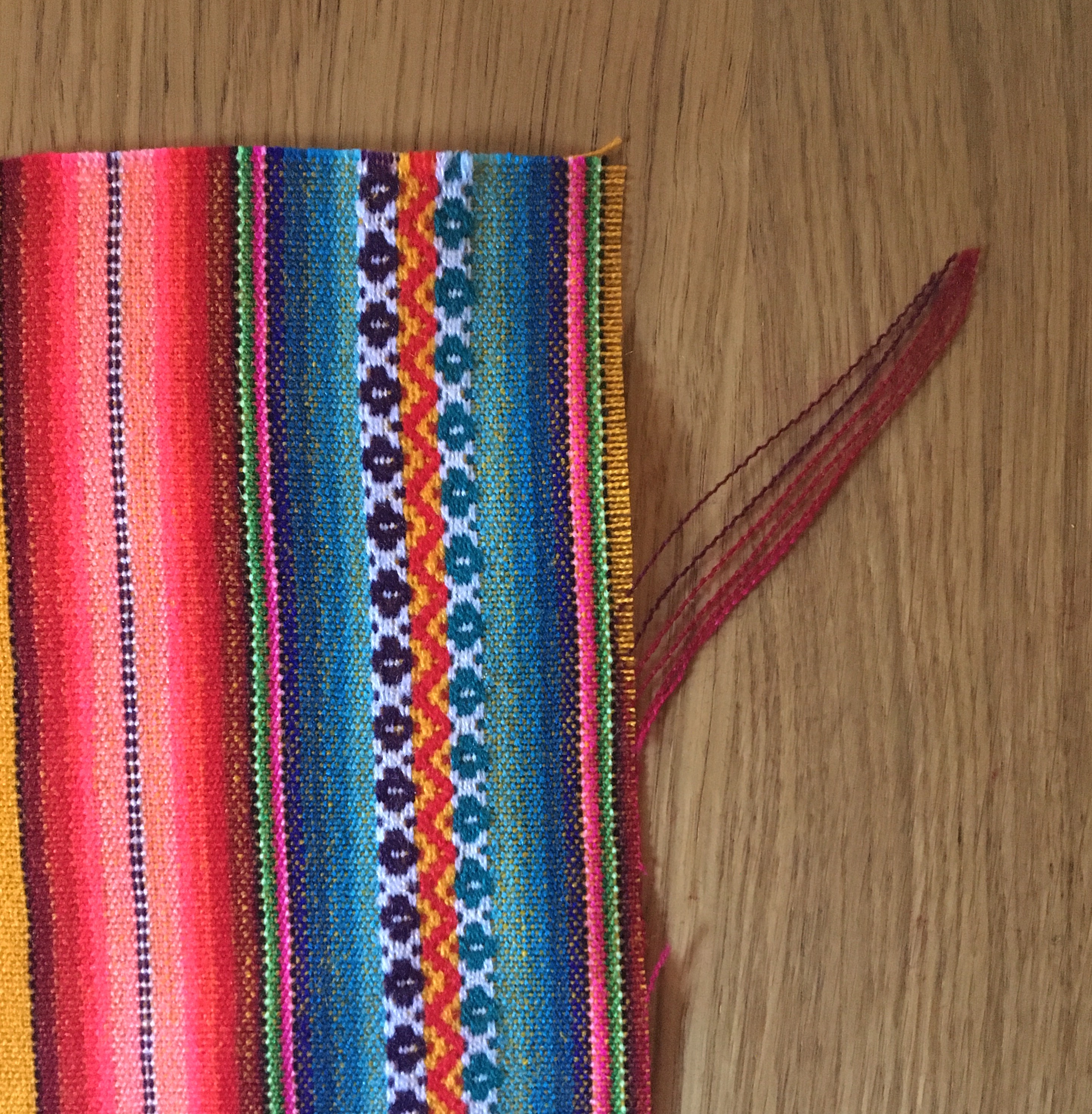 Réalisation des franges