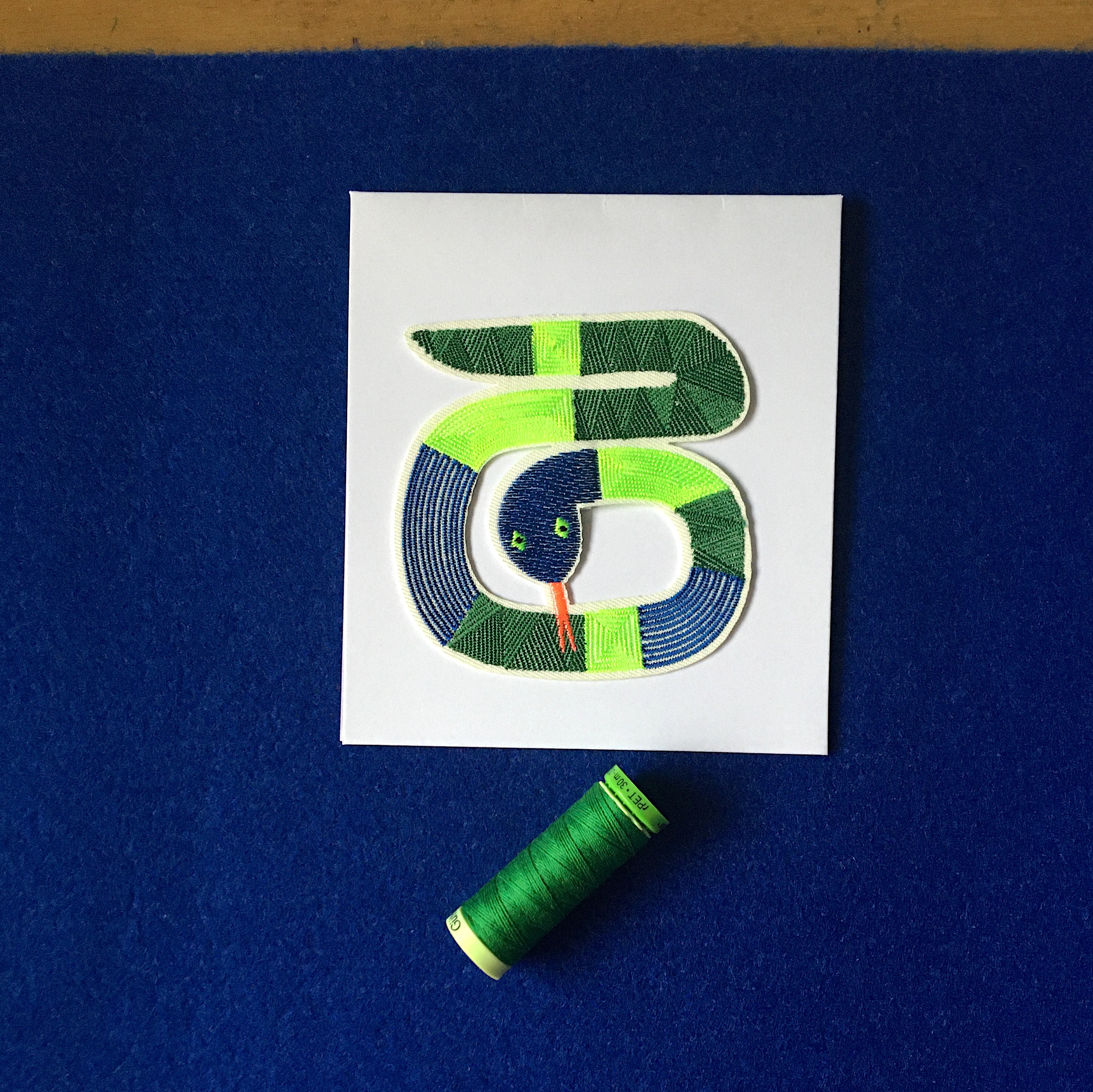 Housse d'ordinateur terminée