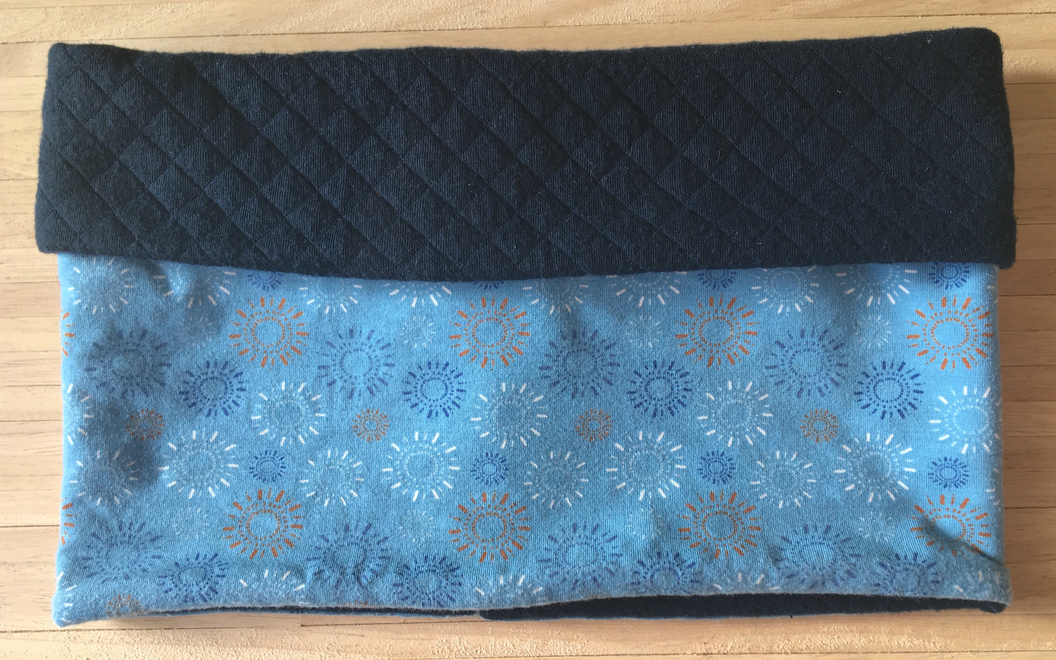 Snood léger jersey de coton et tissu sweat