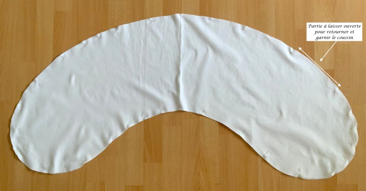 Réalisation du coussin