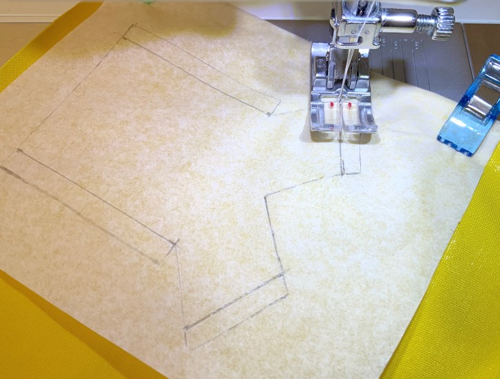 Couture épaule