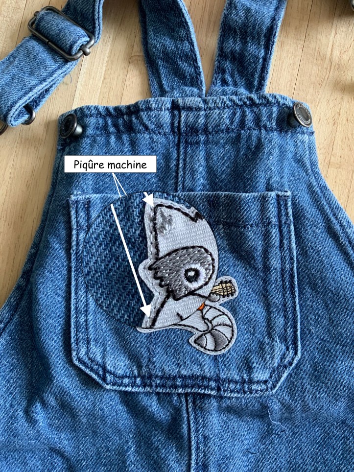 Badge cousu 