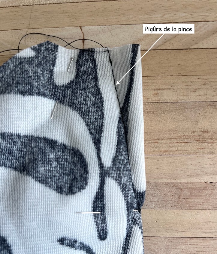Pince piquée
